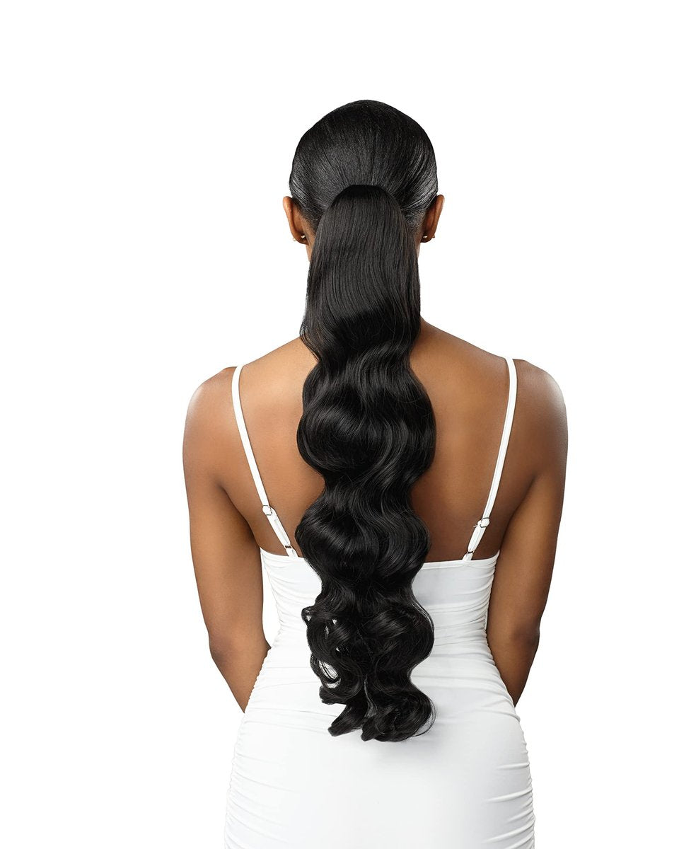 Sensationnel Lulu Pony Synthetic Ponytail - KARA (Color: 1B Off Black) Avelisse
