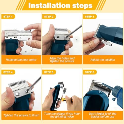 Precision Replacement Blade for Wahl Clippers – Compatible with MC3, MC2, Magic Clip, Color Pro & 5 Star Series - görsel 12