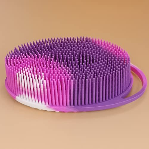 Soft Exfoliating Body Shower Scrubber - Silicone Bath Brush for Kids & Adults - 3 Pack - görsel 8
