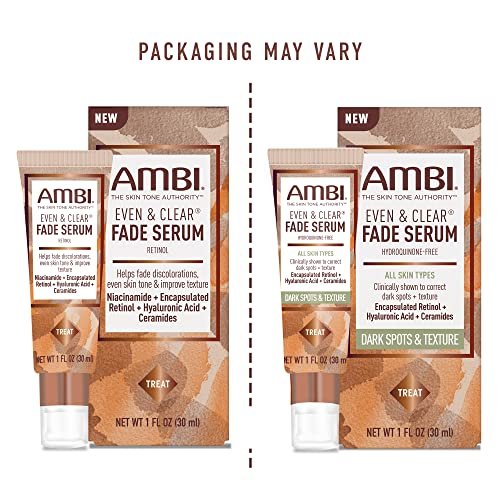 Ambi Even & Clear Fade Serum – Hydroquinone-Free Dark Spot Corrector with Retinol, Hyaluronic Acid, Niacinamide & Ceramides for Hyperpigmentation – 1 Fl Oz - görsel 14