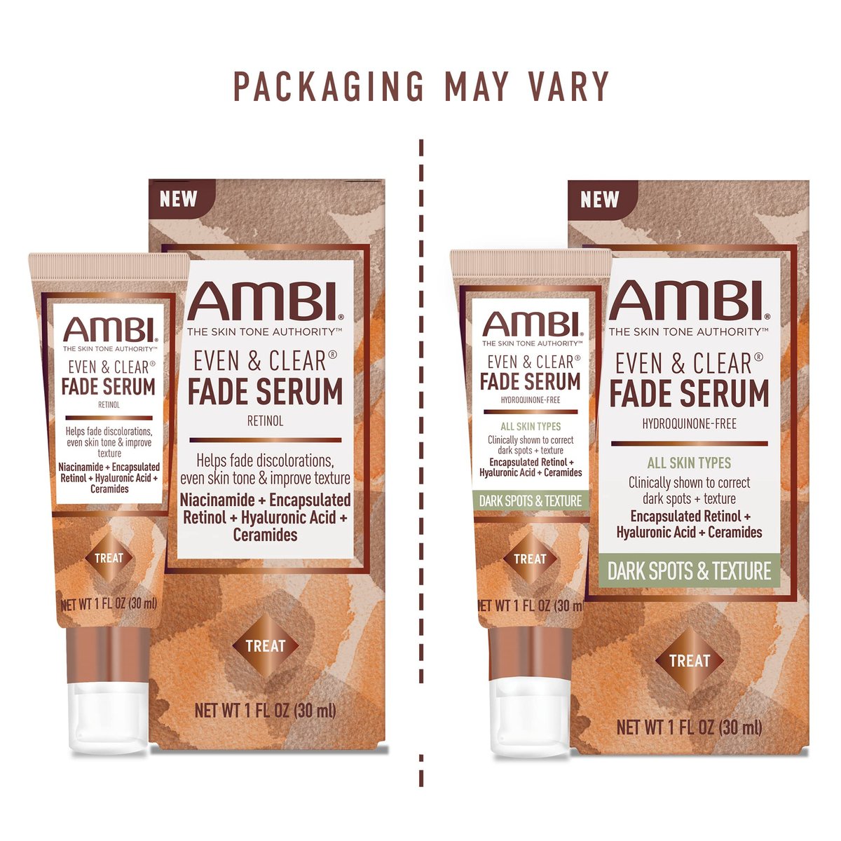 Ambi Even & Clear Fade Serum – Hydroquinone-Free Dark Spot Corrector with Retinol, Hyaluronic Acid, Niacinamide & Ceramides for Hyperpigmentation – 1 Fl Oz - görsel 13
