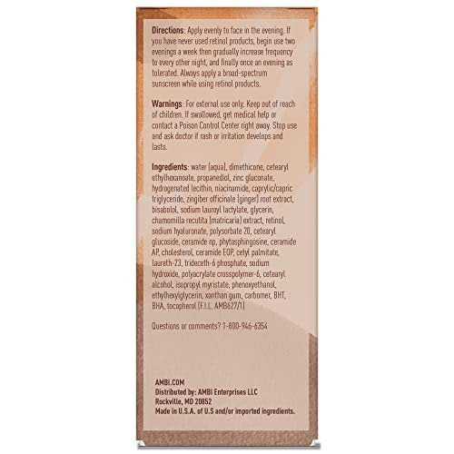 Ambi Even & Clear Fade Serum – Hydroquinone-Free Dark Spot Corrector with Retinol, Hyaluronic Acid, Niacinamide & Ceramides for Hyperpigmentation – 1 Fl Oz - görsel 16