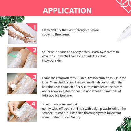 Intimate & Private Hair Removal Cream for Women – Painless Depilatory Cream for Underarms, Bikini & Pubic Area, Sensitive Formula, 4.1 oz Avelisse