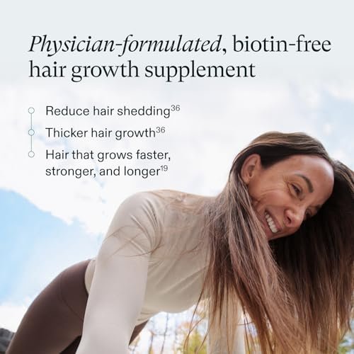 Nutrafol Women's Hair Growth Supplements – Clinically Tested for Thicker, Stronger Hair (Ages 18-44), 1-Month Supply Avelisse