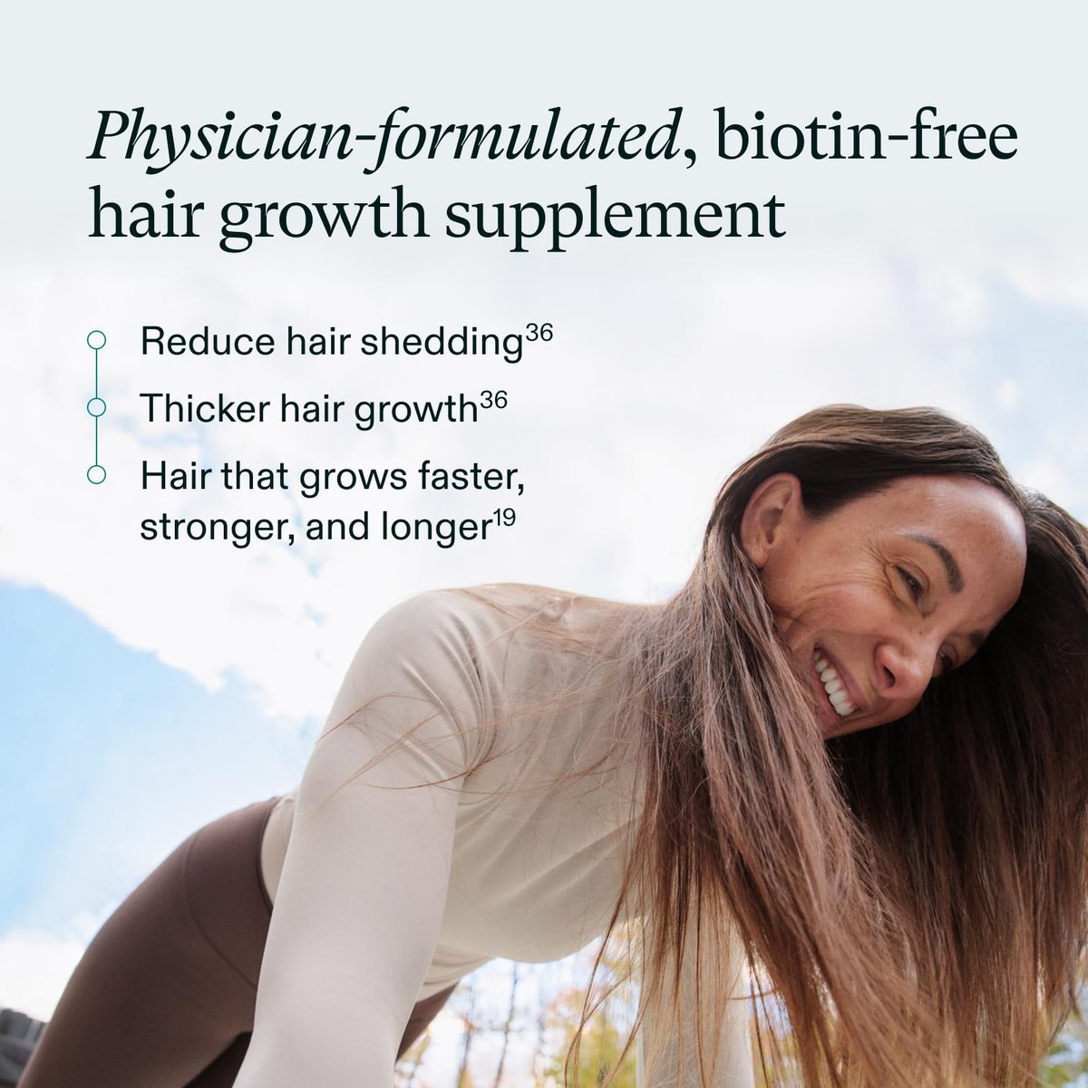 Nutrafol Women's Hair Growth Supplements – Clinically Tested for Thicker, Stronger Hair (Ages 18-44), 1-Month Supply Avelisse