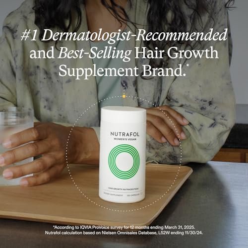 Nutrafol Women's Hair Growth Supplements – Clinically Tested for Thicker, Stronger Hair (Ages 18-44), 1-Month Supply Avelisse