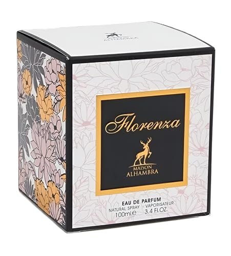 Florence by Maison Alhambra for Women - 3.4 oz Eau de Parfum Spray - Long-Lasting Floral Fragrance - görsel 6