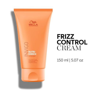 Wella Professionals Invigo Nutri-Enrich Frizz Control Cream with Goji Berry – Deep Nourishment & Smoothness for Dry or Stressed Hair (5.07 oz) Avelisse