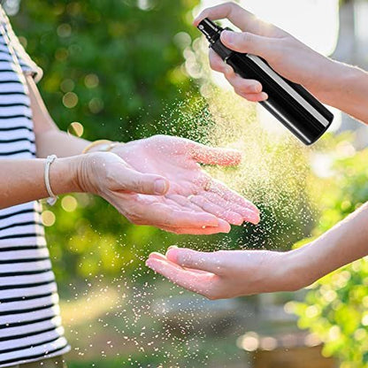 TOPZEA 30-Pack Black Empty Spray Bottles 4oz - Fine Mist Refillable Plastic Misters for Perfume, Cleaning, Essential Oils Avelisse