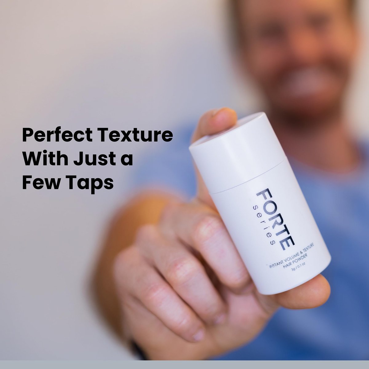 Forte Series Hair Texture Powder – Volumizer for Fine Hair, Volumizing Products for Men (0.1 oz) - görsel 16