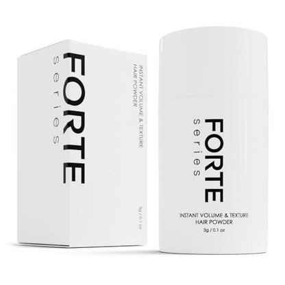 Forte Series Hair Texture Powder – Volumizer for Fine Hair, Volumizing Products for Men (0.1 oz)
