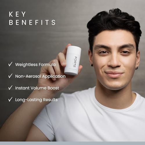 Forte Series Hair Texture Powder – Volumizer for Fine Hair, Volumizing Products for Men (0.1 oz) - görsel 11
