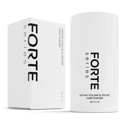 Forte Series Hair Texture Powder – Volumizer for Fine Hair, Volumizing Products for Men (0.1 oz)