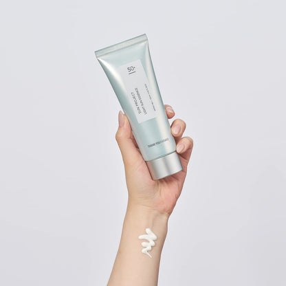 THANKYOU FARMER Sun Project Light Sun Essence - Lightweight Daily Sun Protection SPF50+ PA++++, 4.22 Fl Oz Avelisse