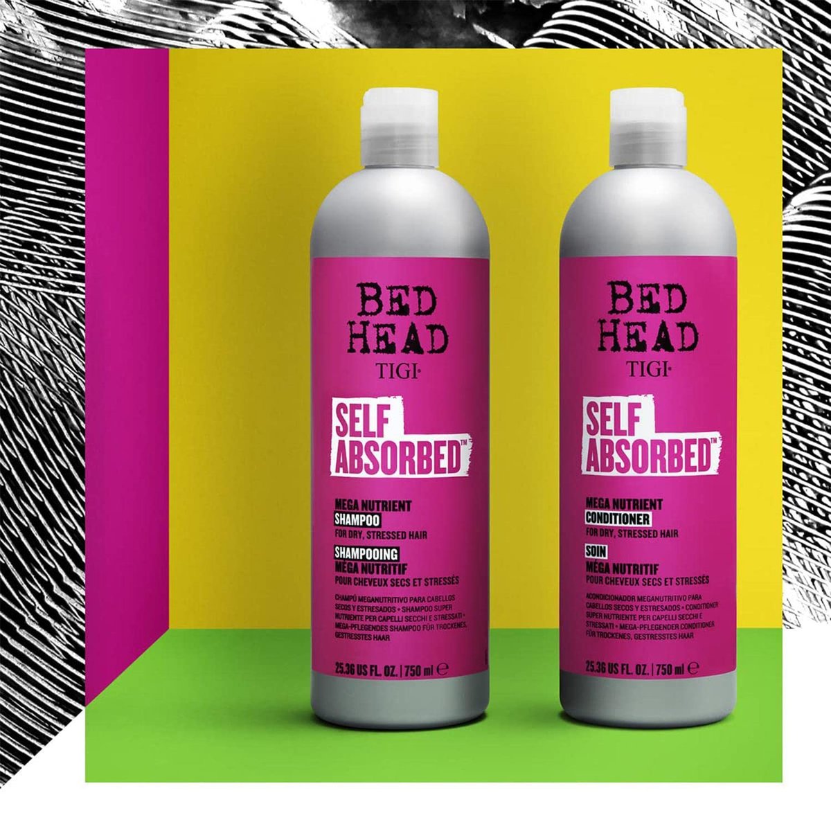 TIGI Bed Head Mega Nutrient Conditioner for Straight Hair – Nourishing & Moisturizing, 25.36 oz - görsel 9