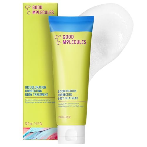 Good Molecules Discoloration Correcting Body Treatment - Anti-Pigment Cream with Niacinamide & Tranexamic Acid for Dark Spots - 4 oz Avelisse