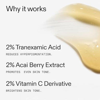 The INKEY List Tranexamic Acid Serum – Reduce Dark Spots & Uneven Skin Tone, 1 fl oz Avelisse