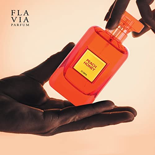 Flavia Peach Honey Eau De Parfum – 3.4 fl oz (100ml) | Long-Lasting Fruity Fragrance - görsel 5