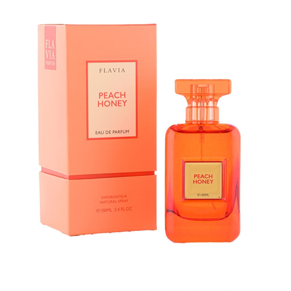 Flavia Peach Honey Eau De Parfum – 3.4 fl oz (100ml) | Long-Lasting Fruity Fragrance - görsel 4