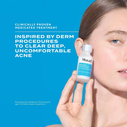 Murad Deep Relief Acne Spot Treatment with 2% Salicylic Acid – Patch-Like Liquid Treatment for Deep, Hormonal Acne & Breakouts – 1 Fl Oz Avelisse