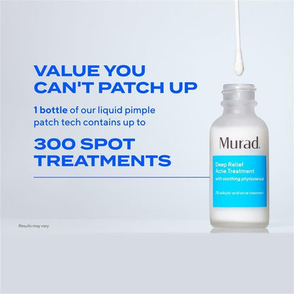 Murad Deep Relief Acne Spot Treatment with 2% Salicylic Acid – Patch-Like Liquid Treatment for Deep, Hormonal Acne & Breakouts – 1 Fl Oz Avelisse