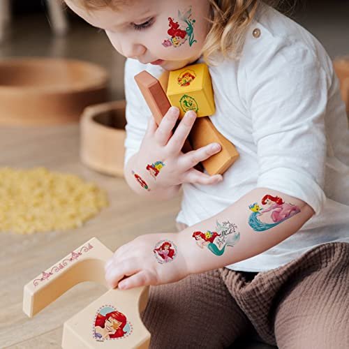 40 Sheets Princess Tattoos for Kids - Cartoon Temporary Tattoo Stickers Party Favor Set for Girls Boys - görsel 16