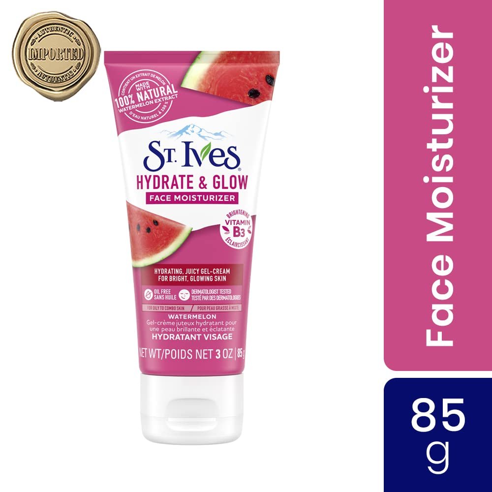 St. Ives Hydrate & Glow Face Moisturizer Watermelon - 3 oz - görsel 4