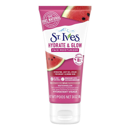 St. Ives Hydrate & Glow Face Moisturizer Watermelon - 3 oz