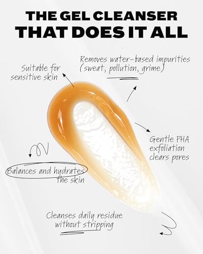 Then I Met You Soothing Tea Cleansing Gel - Vegan, Cruelty-Free Korean Cleanser with Fermented Rice, Centella, and Hydrating Licorice for Clear Skin, 3.38 oz Avelisse