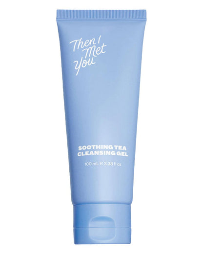 Then I Met You Soothing Tea Cleansing Gel - Vegan, Cruelty-Free Korean Cleanser with Fermented Rice, Centella, and Hydrating Licorice for Clear Skin, 3.38 oz Avelisse