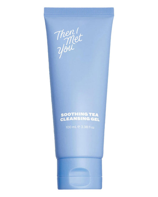 Then I Met You Soothing Tea Cleansing Gel - Vegan, Cruelty-Free Korean Cleanser with Fermented Rice, Centella, and Hydrating Licorice for Clear Skin, 3.38 oz Avelisse