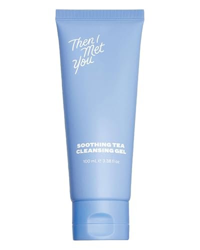 Then I Met You Soothing Tea Cleansing Gel - Vegan, Cruelty-Free Korean Cleanser with Fermented Rice, Centella, and Hydrating Licorice for Clear Skin, 3.38 oz Avelisse
