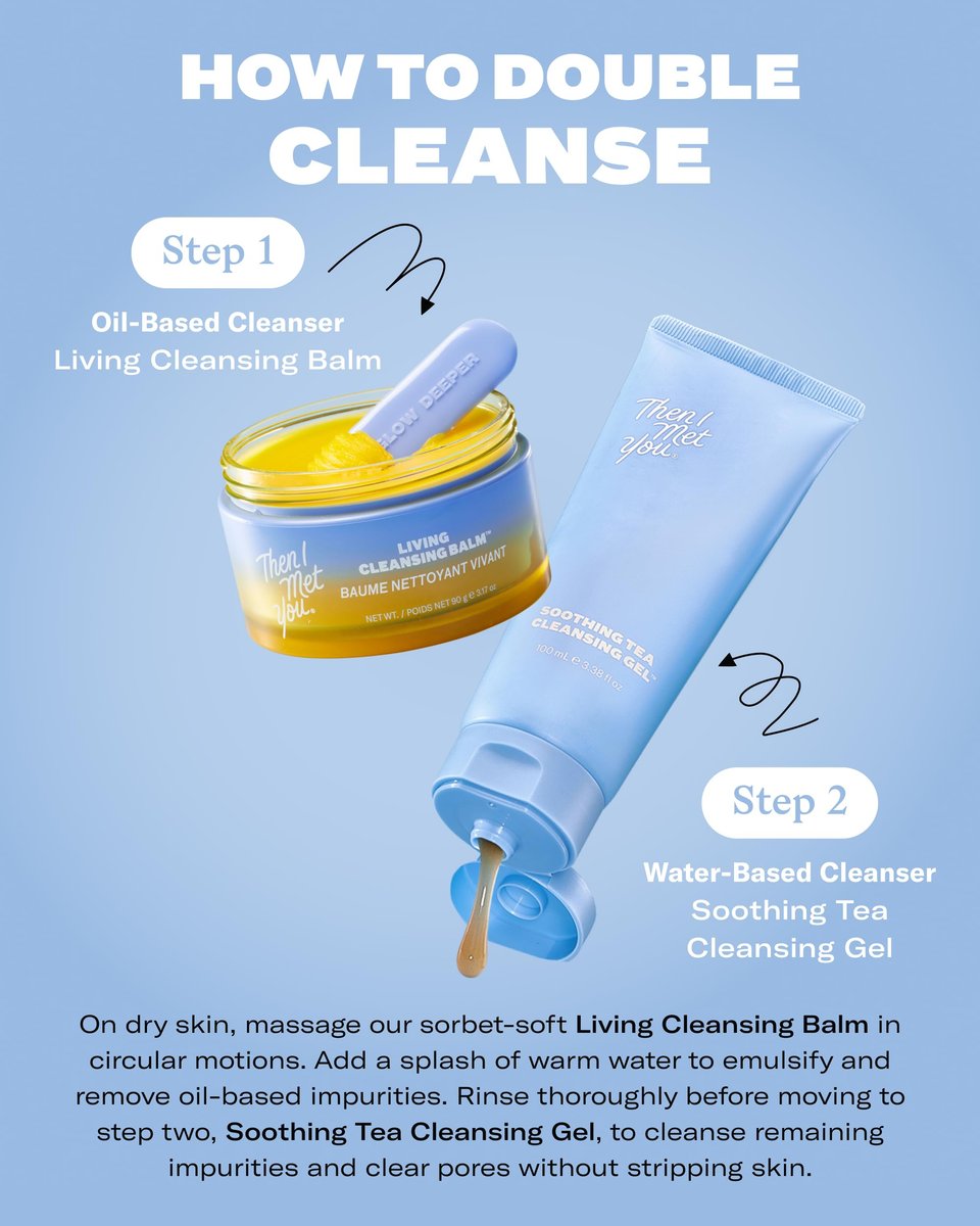 Then I Met You Soothing Tea Cleansing Gel - Vegan, Cruelty-Free Korean Cleanser with Fermented Rice, Centella, and Hydrating Licorice for Clear Skin, 3.38 oz Avelisse