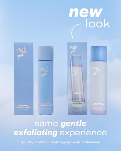 Then I Met You Birch Milk Refining Toner - Hydrating & Exfoliating Milky Toner for Deep Hydration, Pore Minimizing & Skin Barrier Strengthening - Korean Skincare, 3.38 oz Avelisse