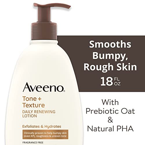 Aveeno Tone + Texture Daily Renewing Body Lotion with Prebiotic Oat - Fragrance-Free, 18 fl. oz - görsel 4