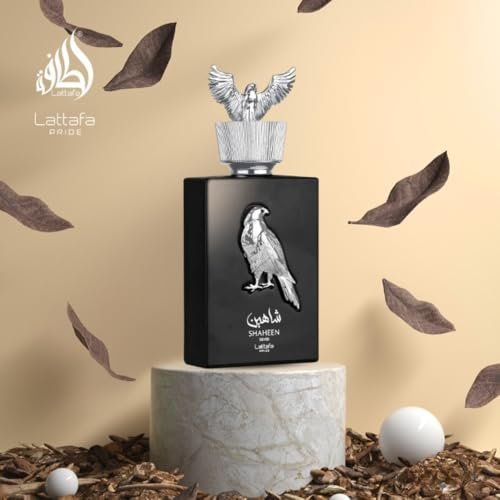 Lattafa Pride Shaheen Silver Eau de Parfum – Fresh Fruity Chypre Amber Unisex Fragrance, 3.4 oz / 100 ml - görsel 3