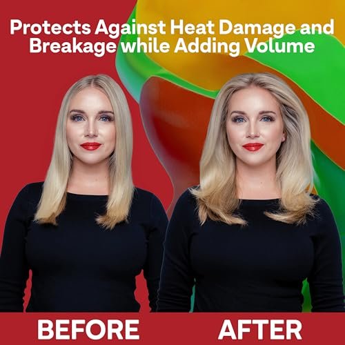 Colorproof Volume Blow Dry Spray Primer 6.7 Fl. Oz. – Volumizing Heat Protection Spray with White Nectarine Scent Avelisse