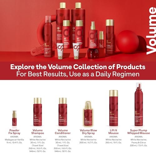 Colorproof Volume Blow Dry Spray Primer 6.7 Fl. Oz. – Volumizing Heat Protection Spray with White Nectarine Scent Avelisse