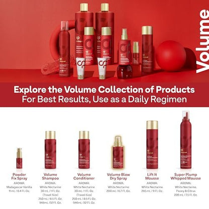 Colorproof Volume Blow Dry Spray Primer 6.7 Fl. Oz. – Volumizing Heat Protection Spray with White Nectarine Scent Avelisse