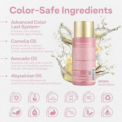 ColorProof Plush Locks Leave-in Smoothing Lotion – Anti-Frizz, Reduces Blow Dry Time, Sulfate-Free, Vegan, 6.7 fl oz Avelisse