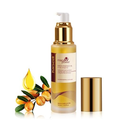 Karseell Moroccan Argan Oil for Hair – Cold Pressed, Weightless Hair Serum for Dry, Damaged Hair – 1.69 Fl Oz Avelisse