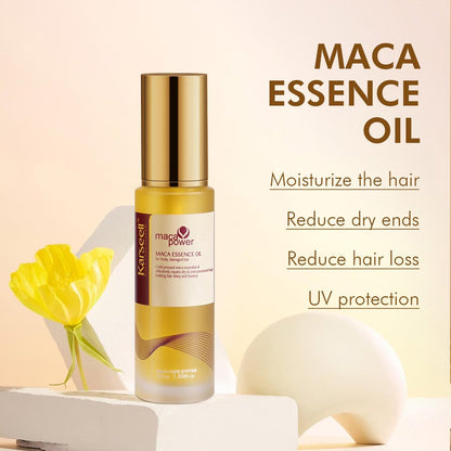 Karseell Moroccan Argan Oil for Hair – Cold Pressed, Weightless Hair Serum for Dry, Damaged Hair – 1.69 Fl Oz Avelisse