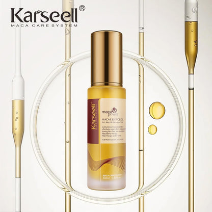 Karseell Moroccan Argan Oil for Hair – Cold Pressed, Weightless Hair Serum for Dry, Damaged Hair – 1.69 Fl Oz Avelisse