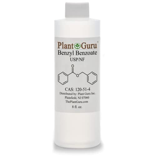 Benzyl Benzoate USP Grade Liquid 8 fl. oz. – Premium for Fragrance Compounds, Cosmetics, Hair & Scalp Products - görsel 2