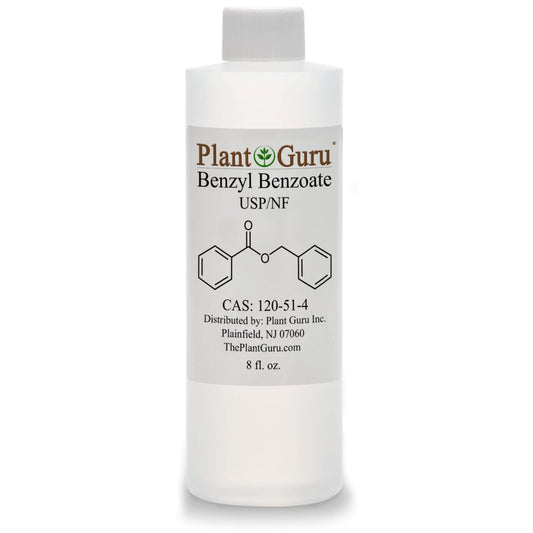 Benzyl Benzoate USP Grade Liquid 8 fl. oz. – Premium for Fragrance Compounds, Cosmetics, Hair & Scalp Products