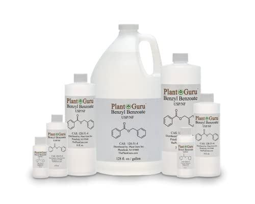 Benzyl Benzoate USP Grade Liquid 8 fl. oz. – Premium for Fragrance Compounds, Cosmetics, Hair & Scalp Products - görsel 4