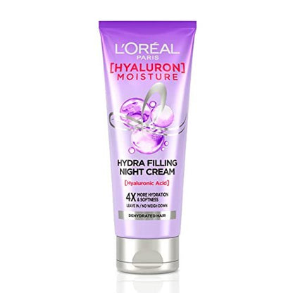 L'Oreal Paris Hyaluron Moisture Leave-In Night Cream for Dry Hair, 180 ml Avelisse