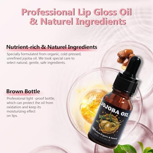 DIY Lip Gloss Making Kit by TSVATE – Make Your Own Moisturizing Lip Gloss Set for Girls & Women Avelisse