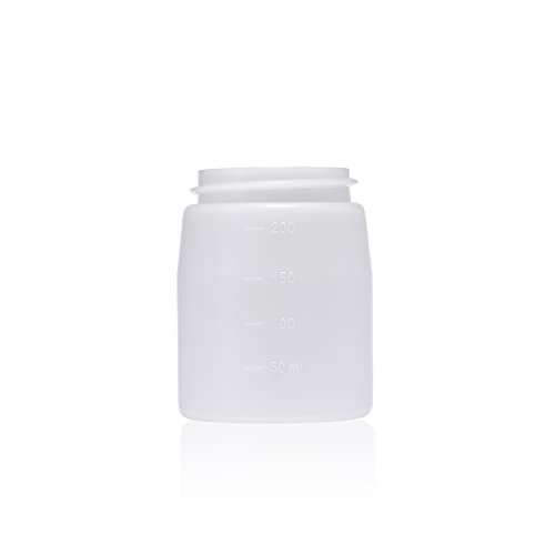 Bronze Tan Replacement Cups with Lids (3 Pack) - 200ml Storage Bottles for DHA Spray Tan Avelisse