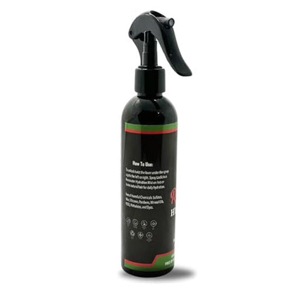LOCLICIOUS Hydrating Rose Water for Hair Mist Loc Spray – Moisturizer for Healthy Hair, Nourishes All Types of Locs, Two Strands, Dreadlocks & Braids, Infused with Aloe, Oil, Rosewater & Glycerin Spray 8oz Avelisse